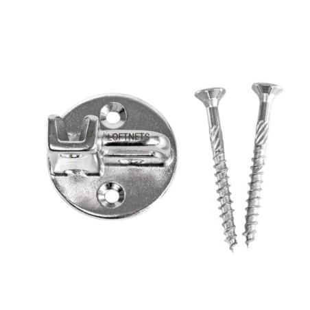 Piastrina di bloccaggio inox A4 con viti