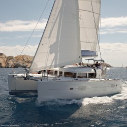 Katamarannetz für Lagoon 400