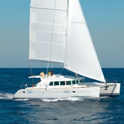 Lagoon 440 catamaran nets