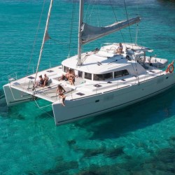 Katamarannetze für Lagoon 500