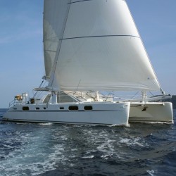 CATANA 582 catamaran nets