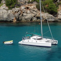 Katamarannetz für Fountaine Pajot Athena 38