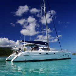 Katamarannetz für Fountaine Pajot Belize 43