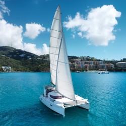 Katamarannetz für Fountaine Pajot Casamance 44