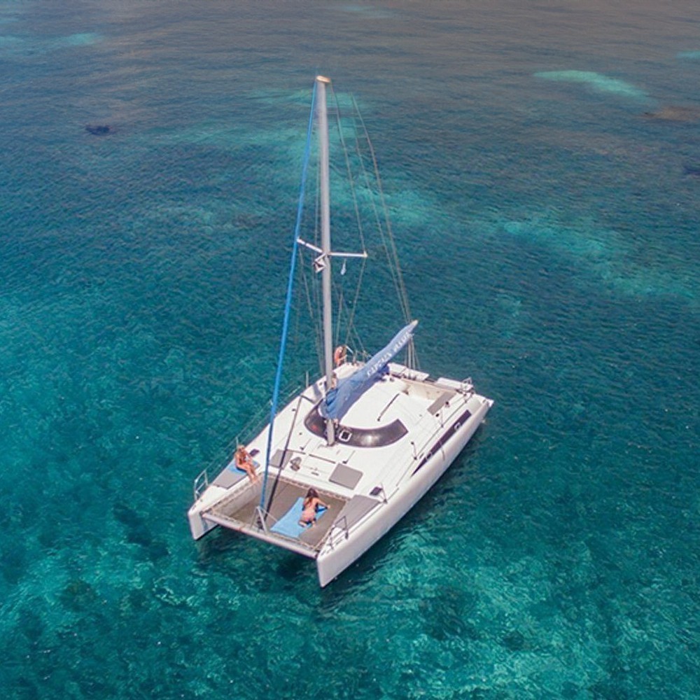 Katamarannetz für Fountaine Pajot Maldives 32