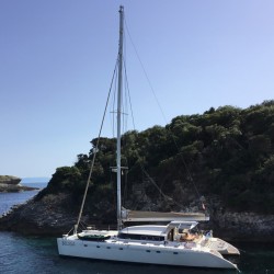 Katamarannetze für Fountaine Pajot Marquises 56