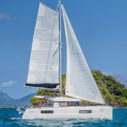 Katamarannetz für Lagoon 35