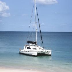 Leopard 43 catamaran nets