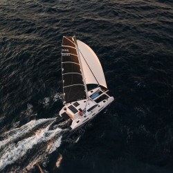 Katamarannetz für Outremer 52