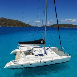 Katamarannetze für VOYAGE Yachts Mayotte 500