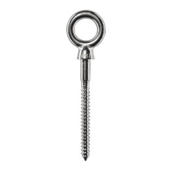 Gancio ad occhiello 10x100 mm inox A4 premium