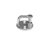 Placa con grillete inox A4