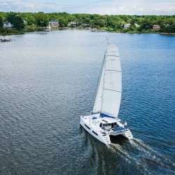 CATANA 41 catamaran nets