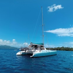 Katamarannetz für Fountaine Pajot Fidji 39