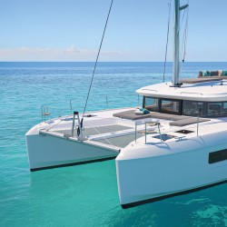 Katamarannetz für Lagoon 37 TPI