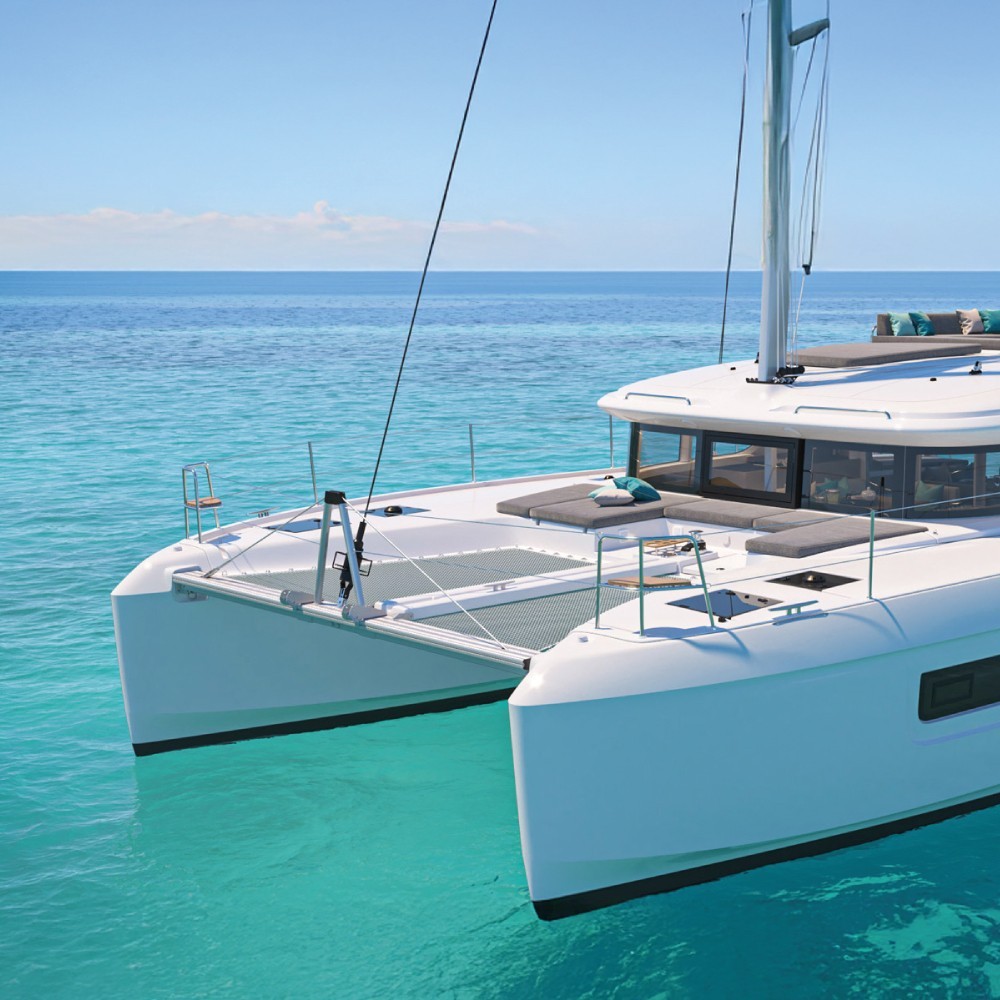 Katamarannetz für Lagoon 37 TPI Katamarannetz für Lagoon 37 TPI