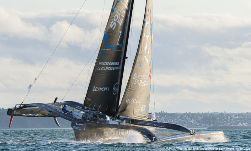 Solidaires en Peloton Trophée des Multicoques Baie de Saint-Brieuc 2023