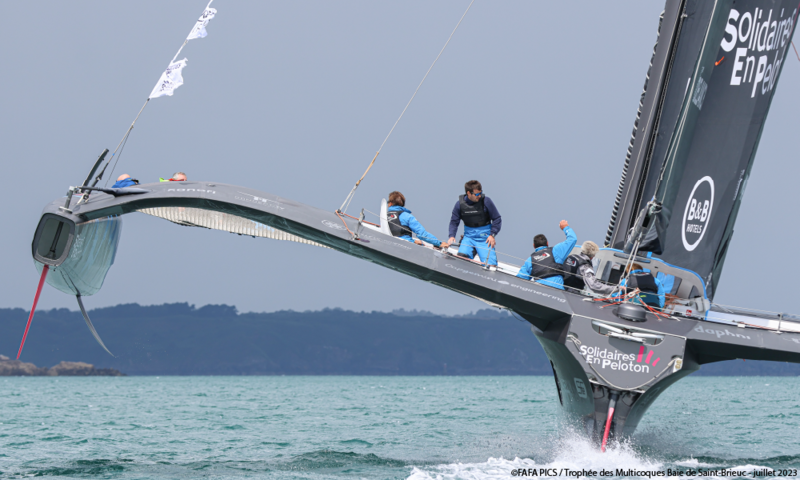 Solidaires en Peloton Trophée des Multicoques Baie de Saint-Brieuc 2023