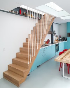 dekoratives Tauwerk für Treppen LOFTNETS