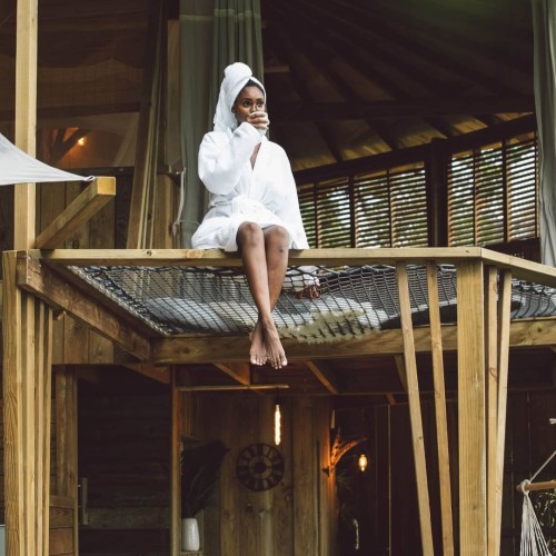 LOFTNETS Outdoor-Entspannungsnetz in der Konokora Ecolodge