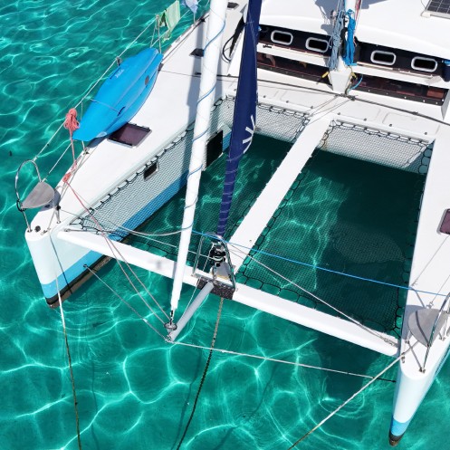 Marine3S 30 mm Masche schwarz für Katamarane