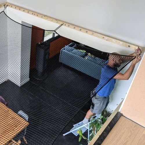 Installation eines horizontalen LOFTNETS-Wohnungsnetzes in 4 Schritten