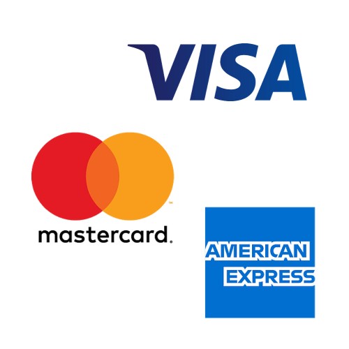 LOFTNETS akzeptiert Zahlungen mit VISA, MasterCard und AMEX.