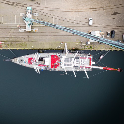 LOFTNETS ist Partner des Segelfrachtschiffs Grain de Sail II