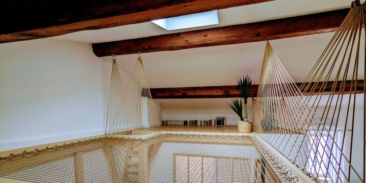 Dekoratives Netz und Tauwerk beige LOFTNETS 