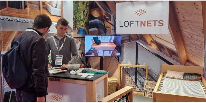Stand LOFTNETS au salon Artibat