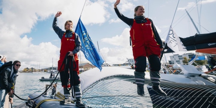 Filet LOFTNETS en Dyneema sur l'Ocean Fifty WindUp by Merconcept