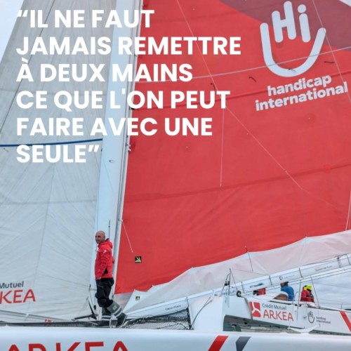 Damien Seguin's trimaran