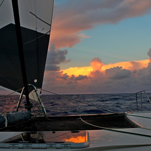 Filet de trampoline LOFTNETS catamaran François Gabart