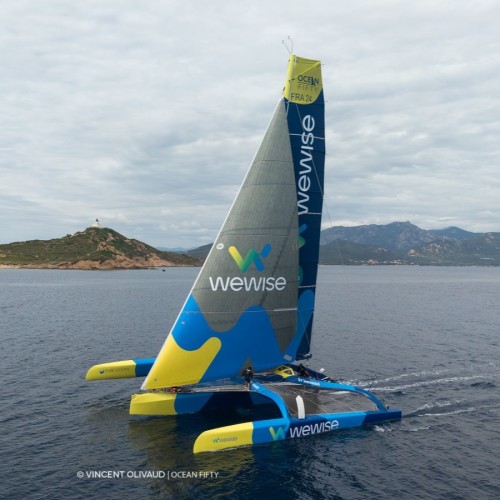 Ocean Fifty Wewise trampoline LOFTNETS