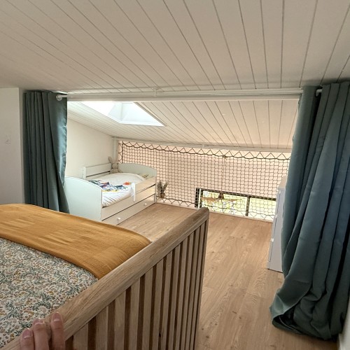 Filet mezzanine vertical beige Loftnets
