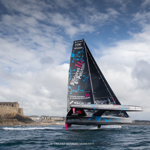 Ocean Fifty Netz Thibault Vauchel Camus Saint-Malo
