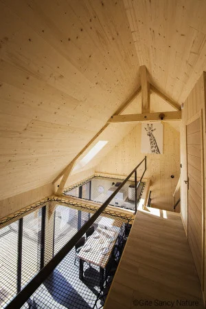 Housing net wooden house