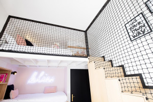  Tailor-made mezzanine net for your rooms