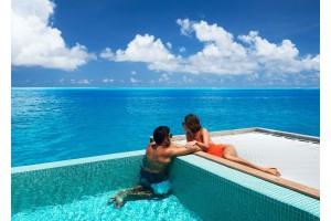 filet de catamaran LOFTNETS pour terrasses sur pilotis au-dessus du lagon à Bora Bora