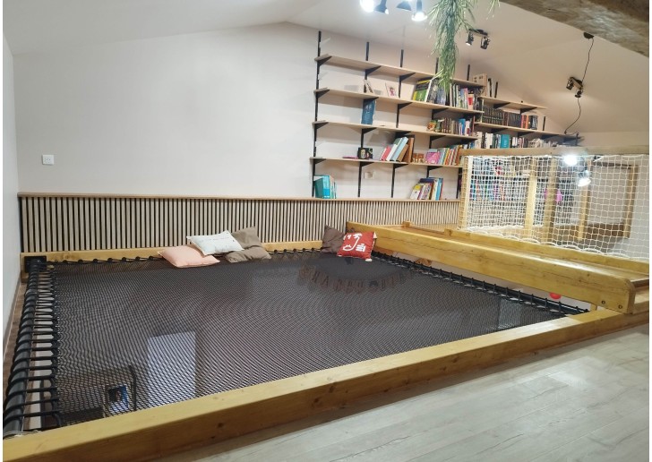 Entspannungsnetz LOFTNETS mit doppelter Keder – Komfort und Langlebigkeit