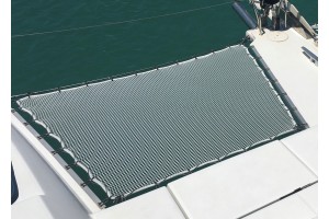 Set de 2 trampolines LOFTNETS en filet 15mm pour catamaran Lagoon 420