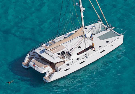 Trampolines for multihulls