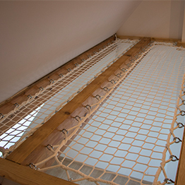 Two small home net for a Light shaft