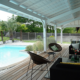Removable swimming pool protection