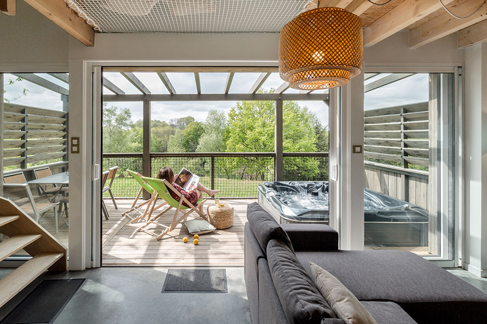  Bungalow with catamaran net